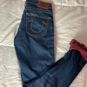 True Religion skinny hard denim pant
